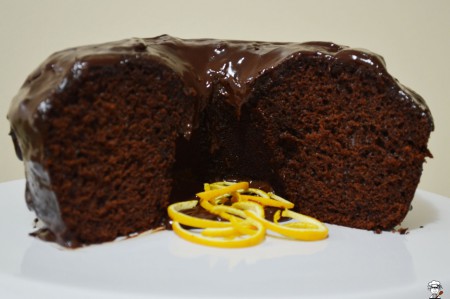 Bolo de laranja de microondas